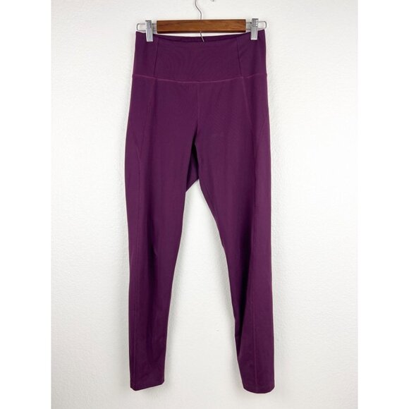 GIRLFRIEND COLLECTIVE Plum Compressive High-Rise Legging, Size Medium - Picture 2 of 4